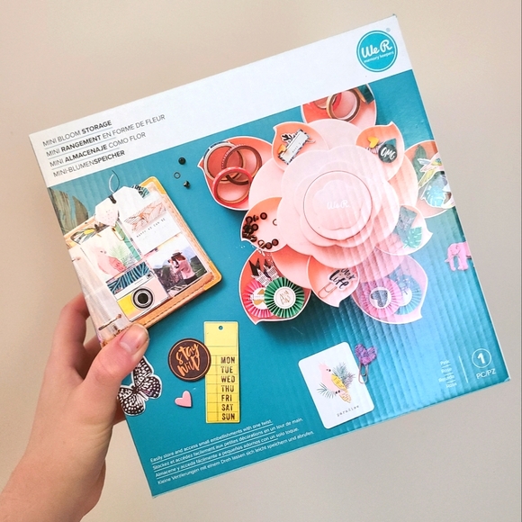 🆕️ we r memory keepers • mini bloom storage container - Picture 2 of 4